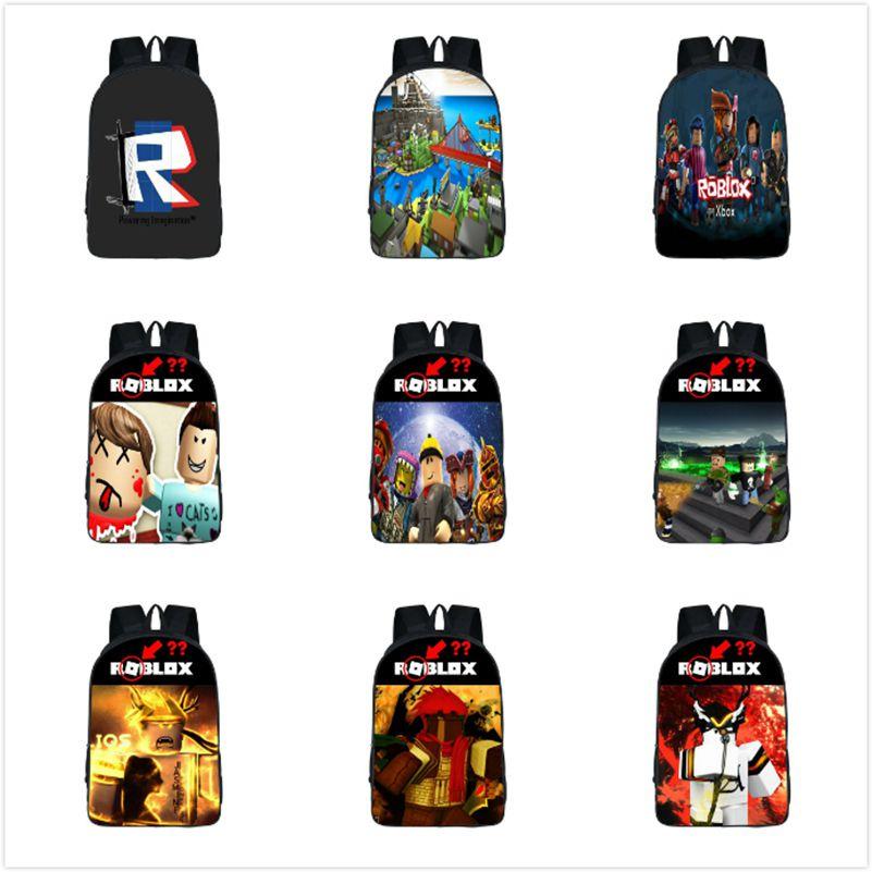 Stylish Roblox Backpack With Multicolor Design And Large Capacity For School Use