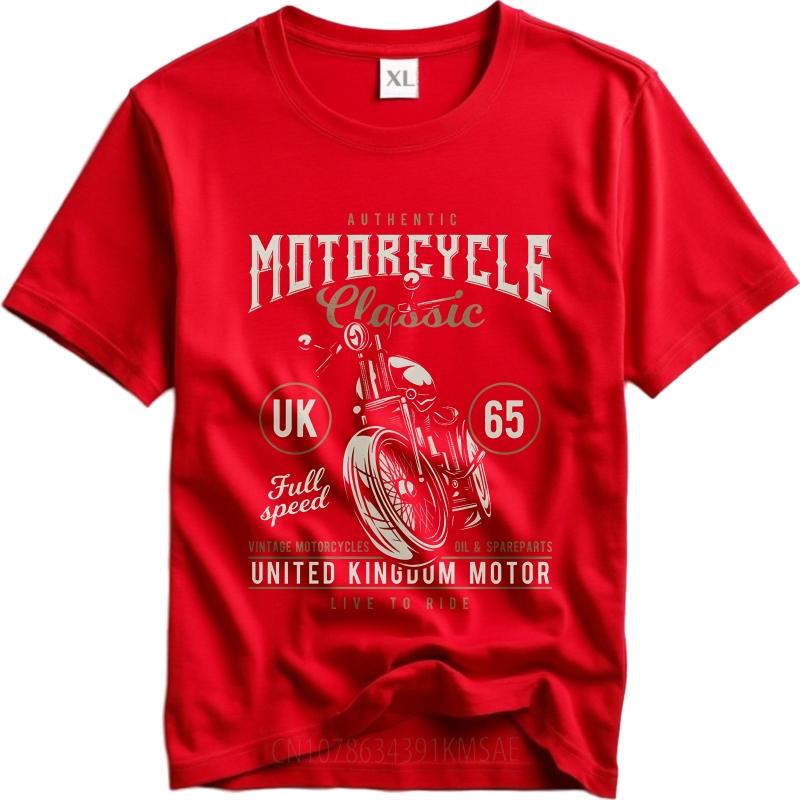 Black Summer Man Tshirt Authentic Motorcycle Classic Uk 65 Full Speed Vintage Motorcycles United Kingdom Motor Live To Ride