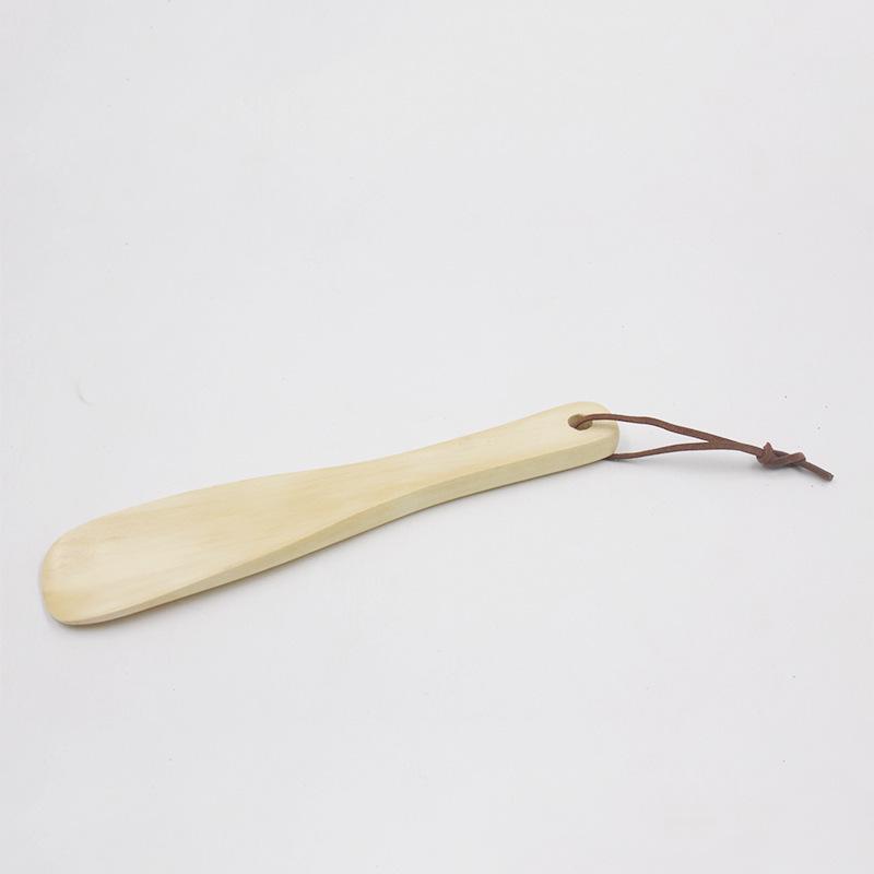 Деревянная ложка для обуви, короткая ручка - 15 см