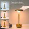 Rechargeable LED Table Lamp Touch Control Stepless Dimmable Nightstand Light Portable Desk Lamp for