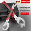 Multifunctional Universal Adjustable Wrench for Quick Pipe Work