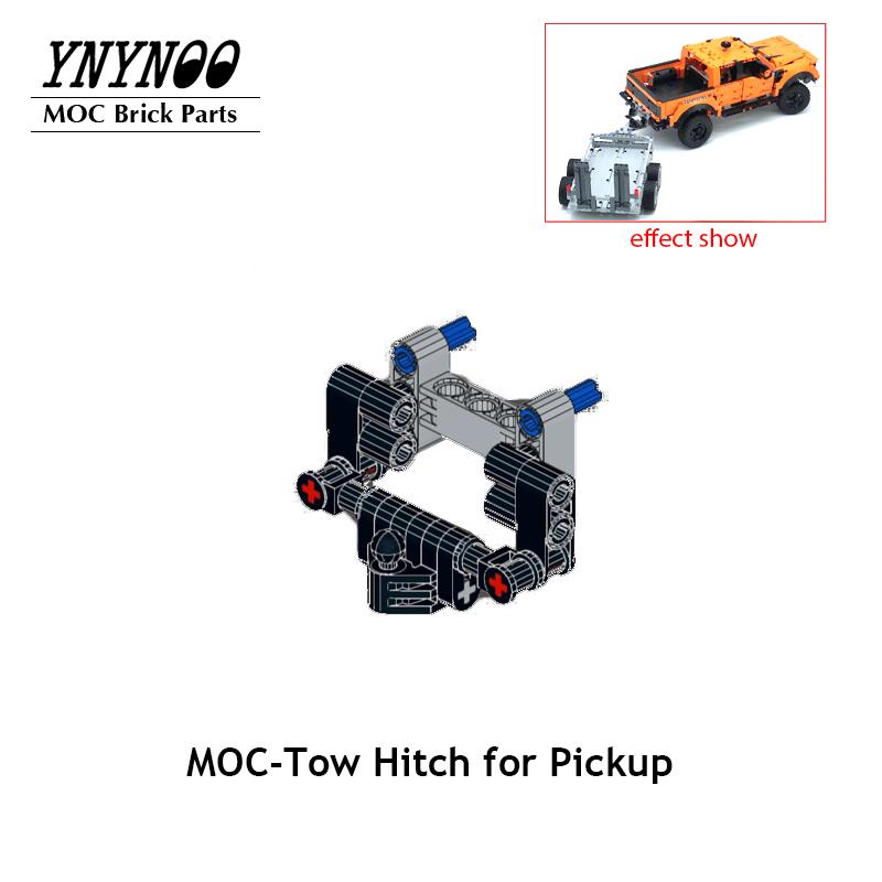 Подходит для пикапов F-150 Raptor 42126 Набор кирпичиков Автомобиль MOC Фаркоп Кран Платформа Крышка Модифицированные строительные блоки Сделай сам Игрушки Подарки