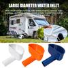 RV Fresh Water Tank Filling Funnel, 3D Printed Trailer Water Inlet Funnel with Wide Mouth, Compatible with Standard RV Water Port