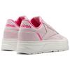 Reebok Женские кроссовки Club C Double Geo Frost Berry Розовый мел Atomic-Pink H67829