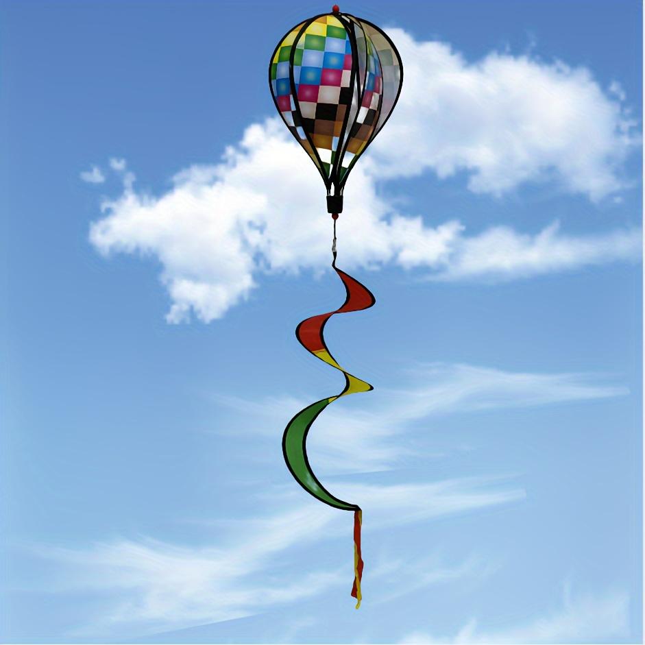 1 шт., Радужный спиннер-вертушка в виде воздушного шара, Вращающаяся красочная вертушка с пайетками, Садовая вертушка на нити, Декор сцены, Праздничный декор, Декор комнаты