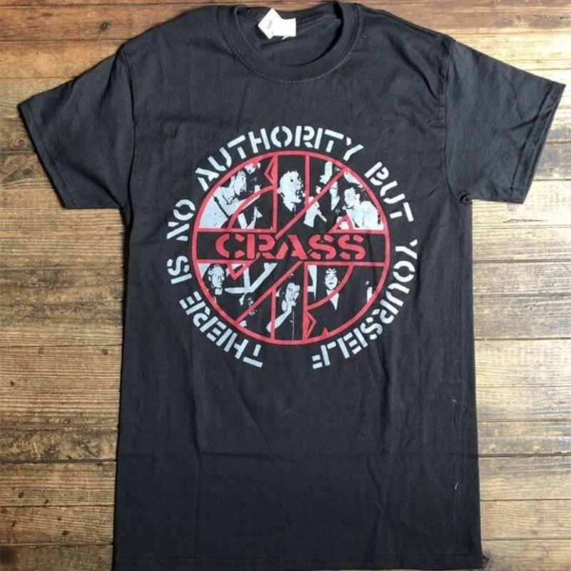 Новая футболка Crass для фанатов S 5XL 12D38