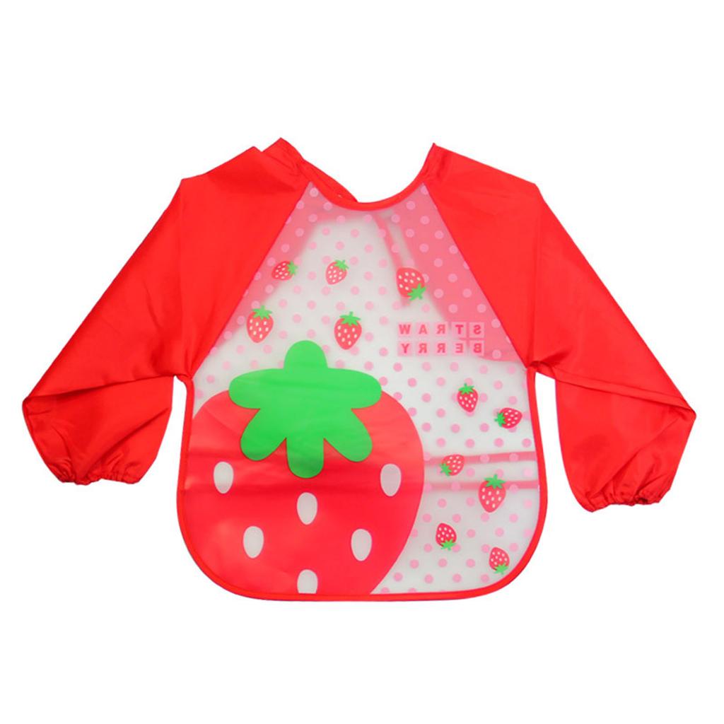 Детские нагрудники, водонепроницаемый детский фартук для кормления с длинными рукавами, нагрудники, различные дизайны