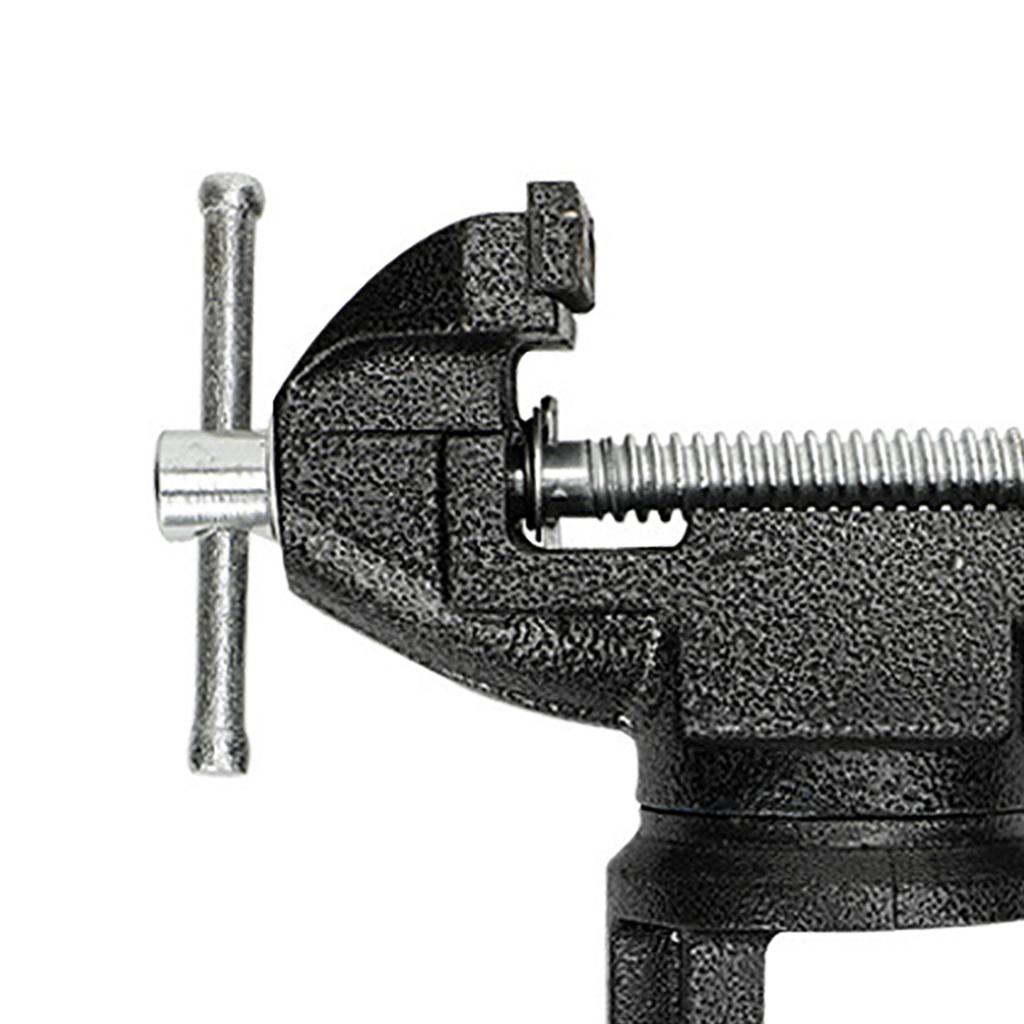 Vise 360 Degree Rotation Bench Vise 73mm Opening Table Vise Cast Steel Clamp Tool 80mm  3.15in