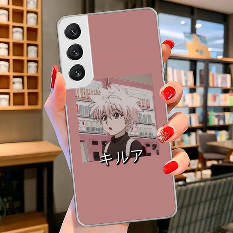 Чехол для телефона Hunter X Killua для Samsung Galaxy S26 S25 Edge S24 Ultra S23 S22 Plus S21 S20 FE Мягкий чехол-оболочка Galaxy S25