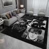 MINISO B-Berserk Guts Anime Carpet Boy's Bedroom Rug Living Room Gaming Floor Mat Nonslip Rug Washable Lounge Mats Gift