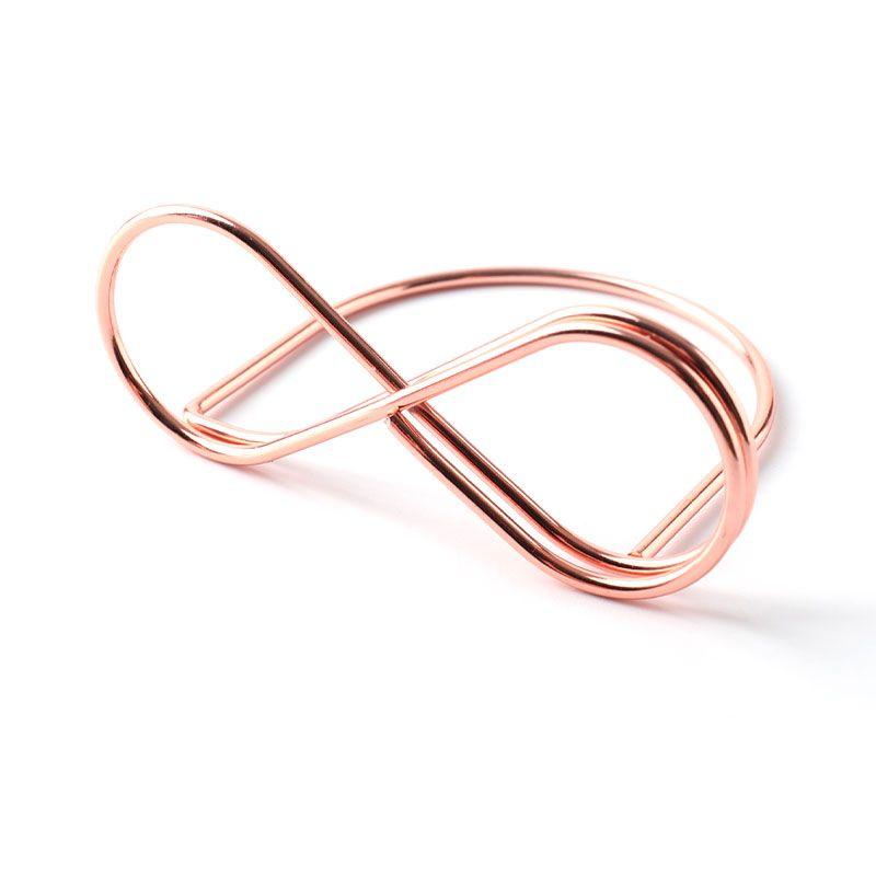 10 шт., держатель для номера стола из розового золота, Свадьба, день рождения, вечеринка, прием, декор, бесконечность, держатель для карт, фото-заметка, зажим для заметок