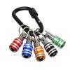 1/5PC1/4inch Hex Shank Screwdriver Bits Holder Extension Bar Drill Screw Adapter Quick Release Keychain Easy Change Adaptor