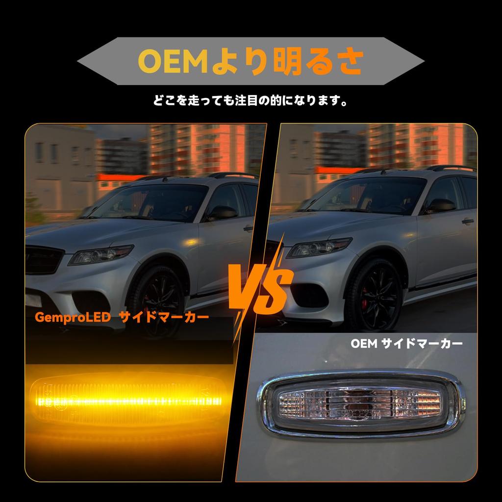 GemPro Y51 Fuga Y50 Боковой габаритный огонь Skyline V36 Применяется к