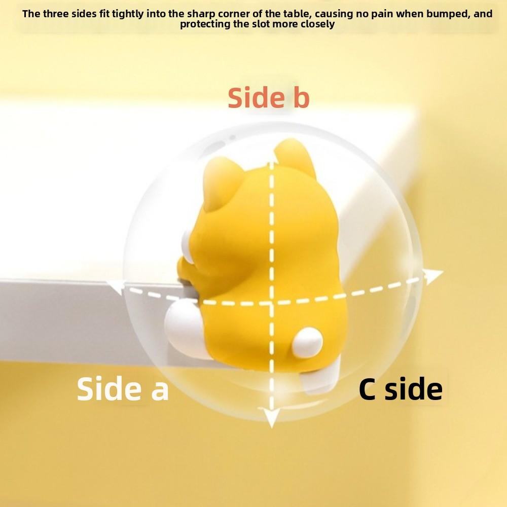 2pcs Silicone Desk Corner Protectors Anti-collision Baby Safety Protector  Baby Proofing