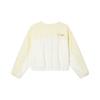 Nike Colorblock Casual Crewneck Long-Sleeve Pullover Sweatshirt for Women
