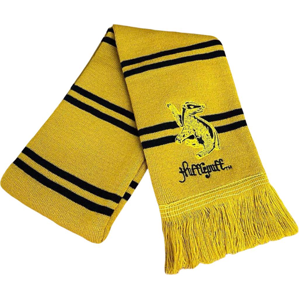 Зимний шарф Гарри Поттера Гриффиндор - Толстый, теплый, с вышивкой в стиле Академии Гермионы