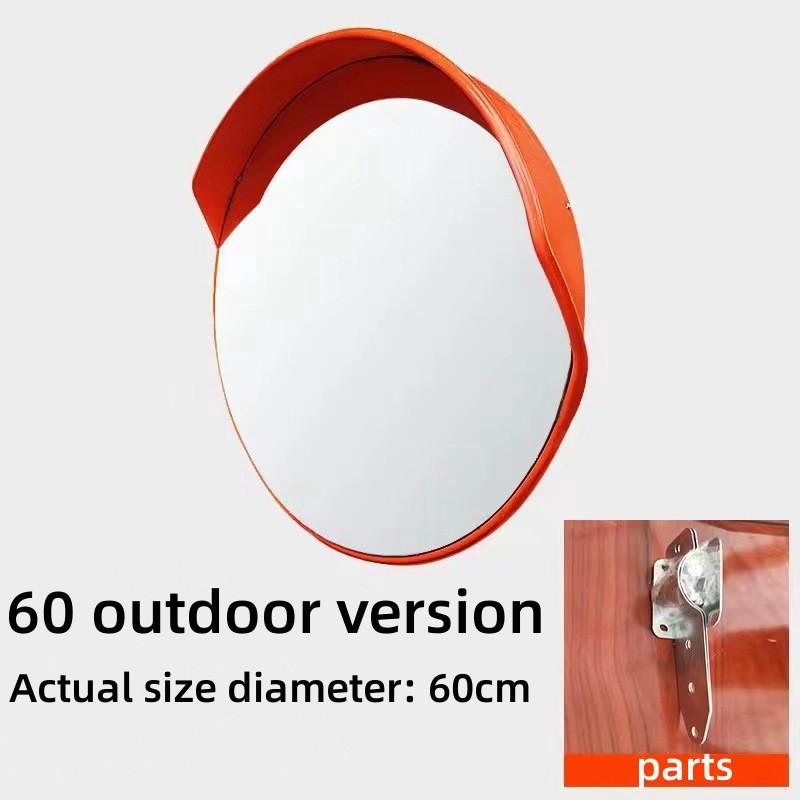 45/ 60/ 75CM Outdoor Polycabonate Traffic Safety Convex Mirror Road Safety Wide Angle Corner Mirror