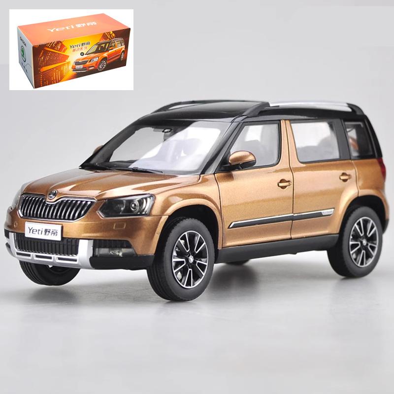 AAABW1 1:18 SKODA Yeti Внедорожник Литой Модель Автомобиля Металлический Литой Городской Внедорожник Модель Автомобиля Высокая Симуляция Коллекция Детская Игрушка Подарок