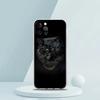 Чехол для iPhone 16 15 14 13 12 Pro Max с изображением животных: Лев, Волк, Тигр. Прозрачный мягкий чехол для iPhone 11 Pro Max 7 8 Plus XS XR. Сумки