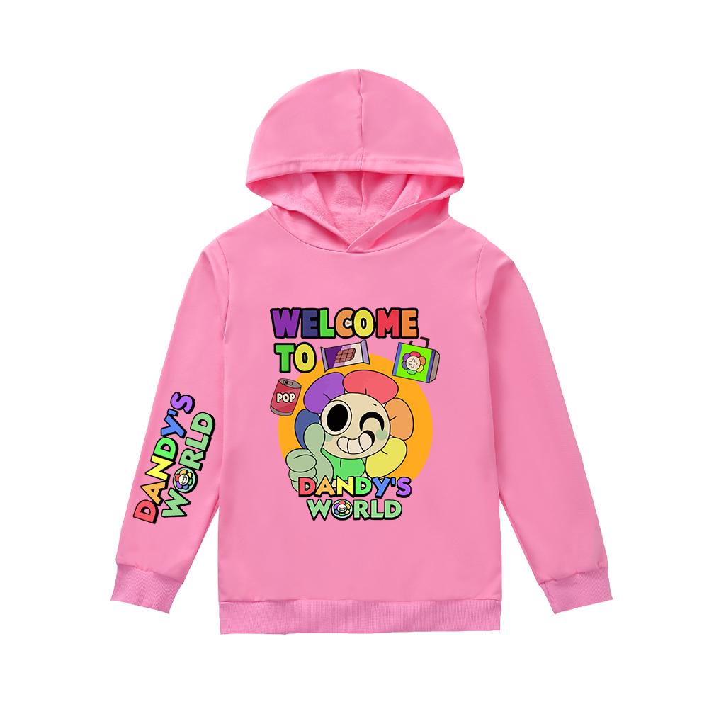 Детская одежда Девочки Dandys World Худи Детские Мультяшные Толстовки Малыш С длинным рукавом Верхняя одежда Мальчики Повседневные Свитшоты