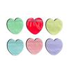 100pcs Waterproof Heart Shaped Self Sealing Bag Romantic Gift Plastic Bags  Valentine's Day Gift
