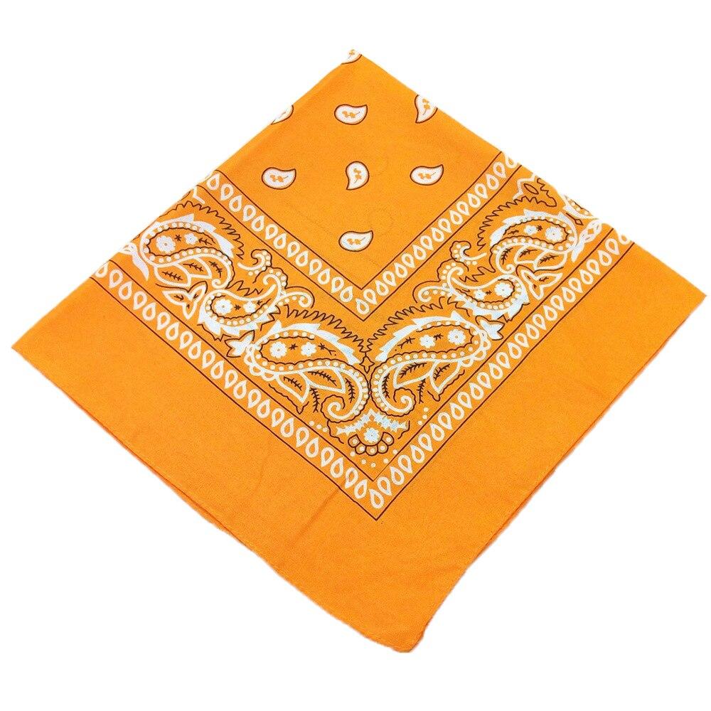 Модный платок-бандана в стиле хип-хоп, квадратные шарфы с принтом, носовой платок для женщин и мужчин, повязка для волос, шейный шарф, спортивный головной убор, платок на голову