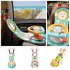 With Light Simulation Musical Steering Wheel Toy Toddler Steering Wheel Toy  Simulation Driving