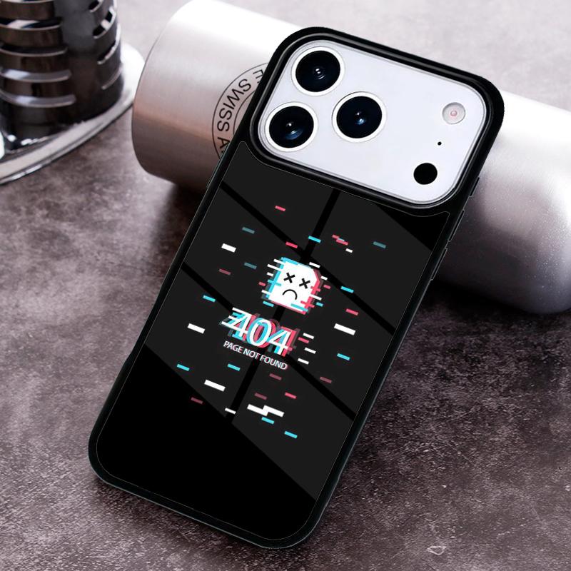 Не найдено Ошибка 404 Чехол для телефона для iPhone 17 16 15 Pro Max Air 14 13 12 11 Plus Ударопрочный Capa Чехол