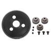 RC Gear Set Replacement Metal 83T Spur Gear with 23T 25T 27T Pinion Gears Set for TRAXXAS SLASH