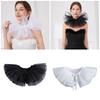 Ruff Collar Ruffled Retro Renaissance Tulle for Shirt Blouse Decorative Spread False Collar Play Costume Accessories