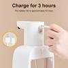 Automatic Induction Soap Dispenser with 2 Installation Methods USB Charging 4 Adjustable