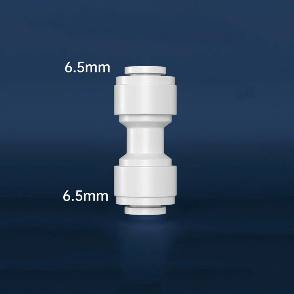 Тройник редукционный 3/8" 1/4" на 3 выхода, пищевой POM, быстроразъемный соединитель для аквариума, системы фильтрации воды RO, системы обратного осмоса