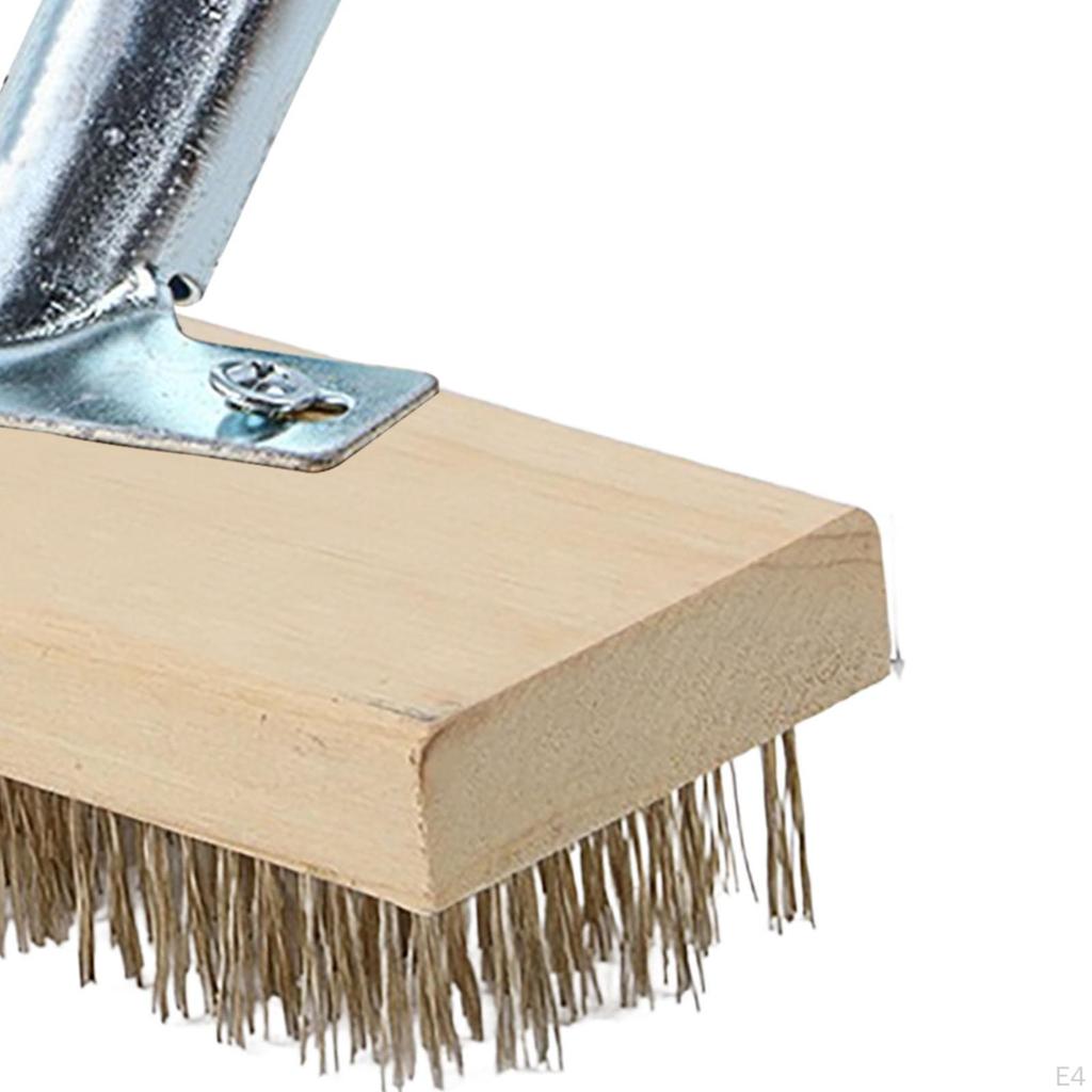 Универсальная ручка для удаления ржавчины с проволокой настила щетки для бетона