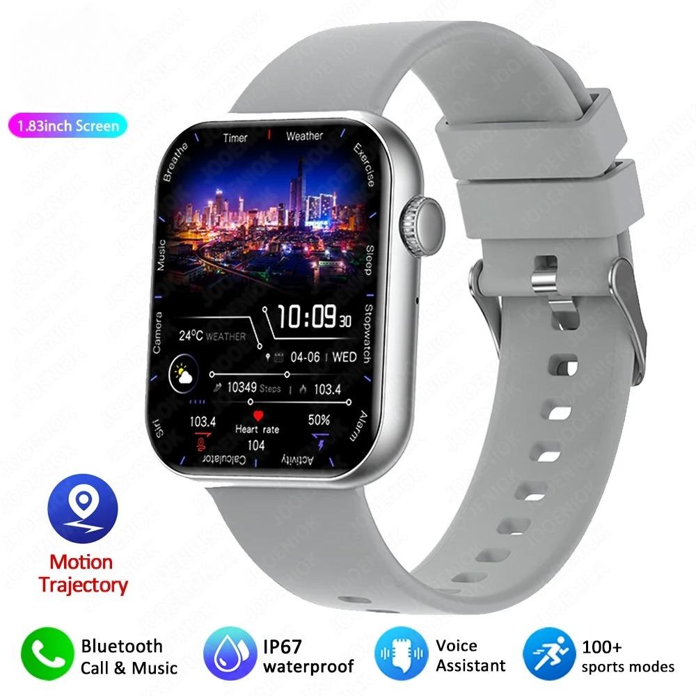 Новые умные часы с Bluetooth-звонками, женские часы с монитором здоровья, настраиваемый циферблат, водонепроницаемые часы для фитнеса и спорта, мужские