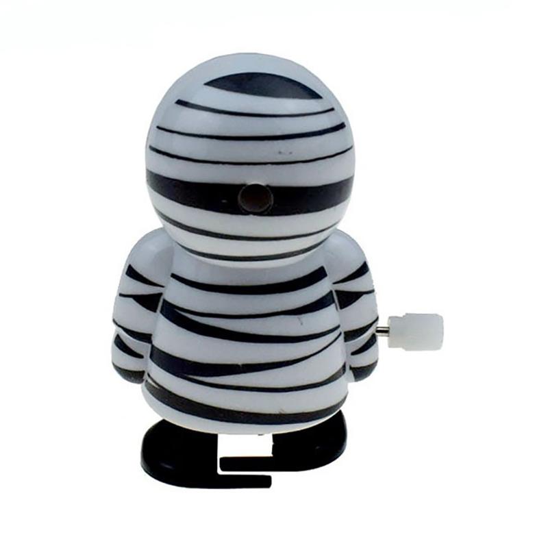 Ретро заводной металлический ходячий прыгающий тыквенный прыжок на Хэллоуин призрачный летучая мышь робот механические игрушки декор для вечеринки подарок