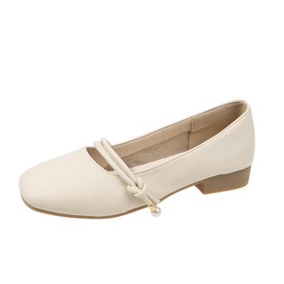 Туфли женские Мэри Джейн в балетном стиле 2024 года, весенние туфли Tender Fairy, маленькие одинарные туфли на толстом каблуке