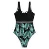 European and American Sexy One-Piece Printed Bikini Women's Swimsuit