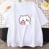 Anime Chiikawa Print T-shirts Japanese Manga Harajuku Fashion O-Neck Girls T Shirt Streetwear Casual Kawaii Woman Cotton Tees Unisex T-shirt