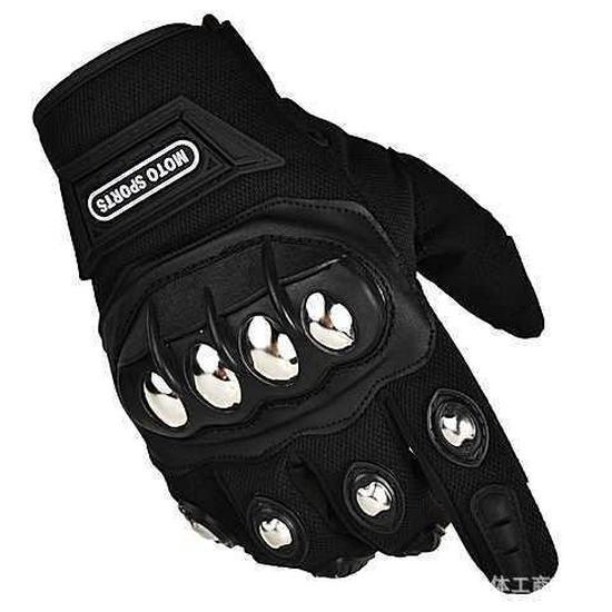 Мужские мотоциклетные перчатки с полупальцами и защитой от падений - износостойкая микрофибра для бокса, фитнеса и езды по бездорожью