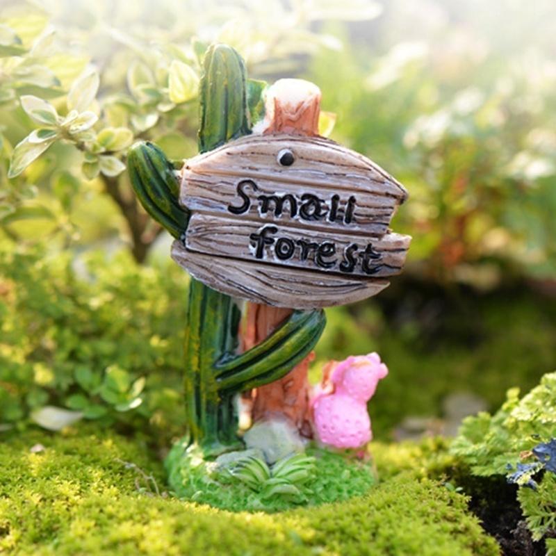 Moss Micro Landscape Resin Succulent Cactus Ornaments