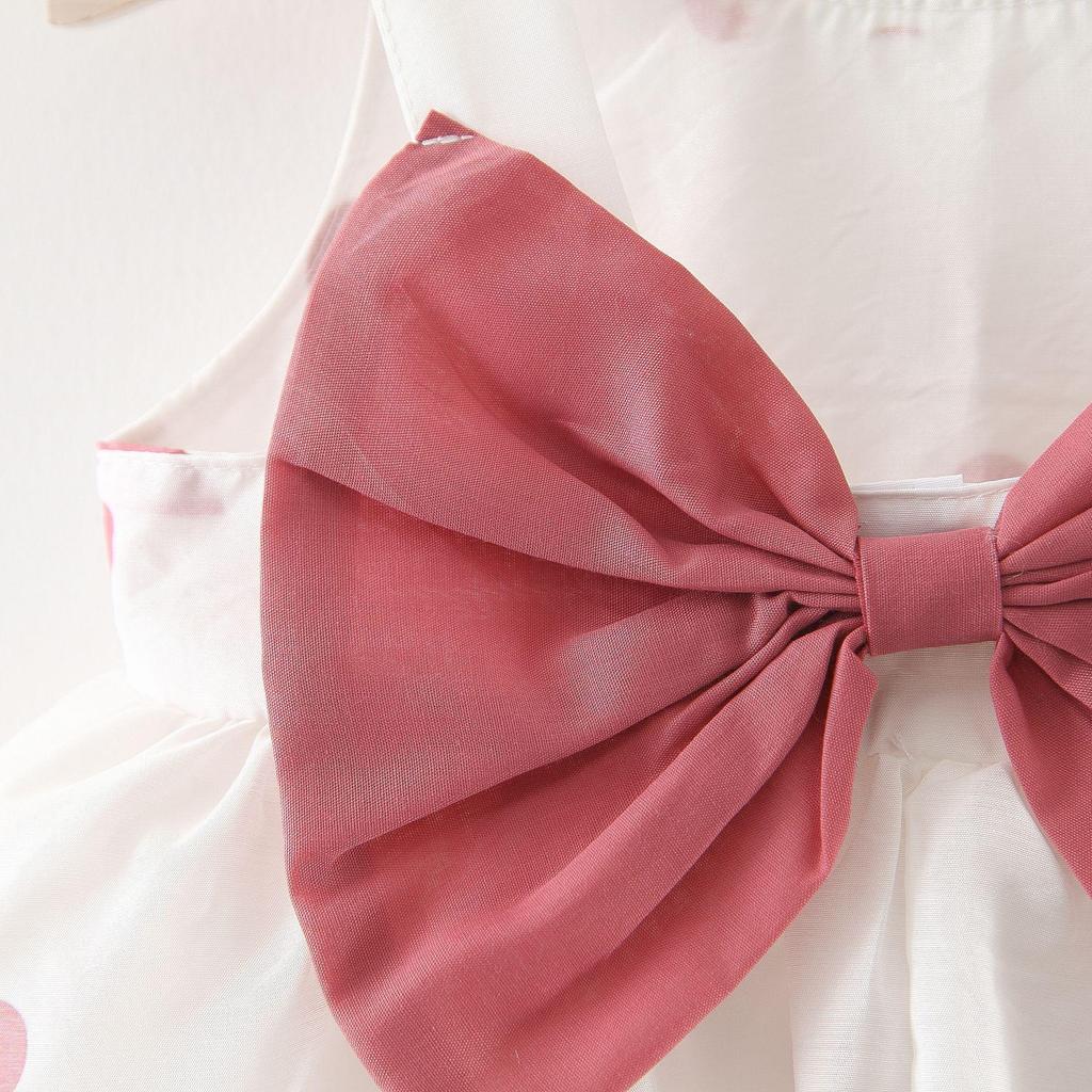 Q390 Летнее платье принцессы без рукавов для девочек с шляпой