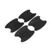 4pcs Door Handle Bowl Cover Trim Carbon Fiber Protector Anti Scratch Stickers for Car Truck Universal