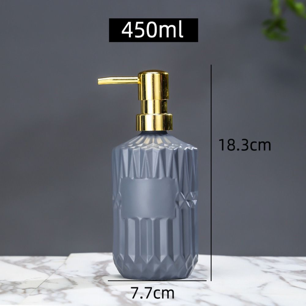 450 мл бутылка шампуня лосьона стеклянная бутылка дезинфицирующего средства для рук новый ручной дозатор мыла