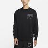 Nike Мягкий унисекс свитшот с круглым вырезом и французской вышивкой