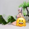 Юнь Сянь Бишоудзё Купальник Поза на коленях Аниме Фигурка 12,5 см Коллекционная Настольное украшение Модель Статуэтка Для поклонников аниме