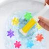 Flower Toilet Cleaner Gel Syringe Aromatic Drainage Toilet Cleaner Air Freshener Deodorizing Household Bathroom Tools