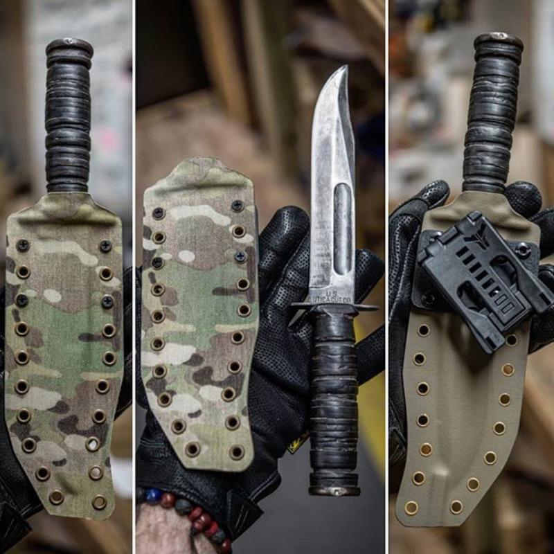 Материал для изготовления ножей своими руками из доски KYDEX, ножны для ножей из термопластика, узор «гремучая змея», ножны для ножей на заказ 300x300 мм