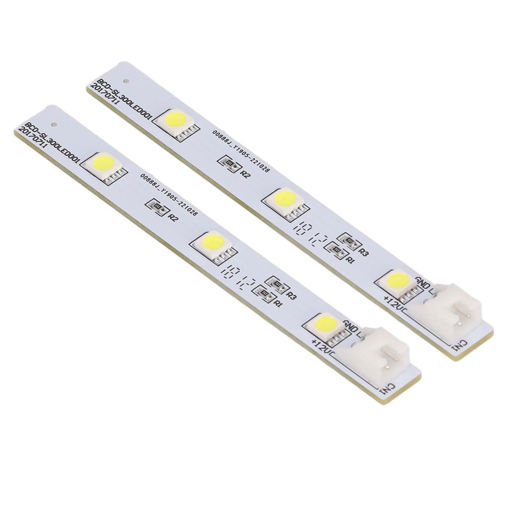 2 шт. светодиодная панель для холодильника, белая, дружественная к глазам, светодиодная лента для морозильника для Electrolux BCD