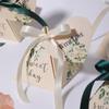 Triangular Pyramid Gift Box Wedding Package Boxes Favor Chocolate Box Giveaways Boxes for Gifts Baby Shower Party Supplies