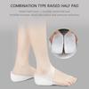 Concealed Footbed Enhancers  Height Increase Silicone Insoles Pads